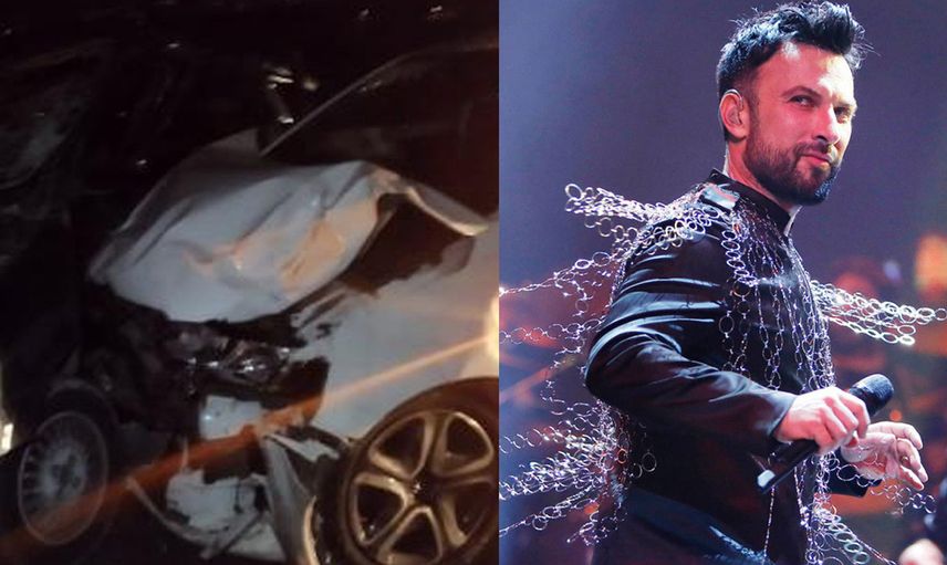Tarkan'ın kuzeni trafik kazası yaptı! Ortalık savaş alanına döndü