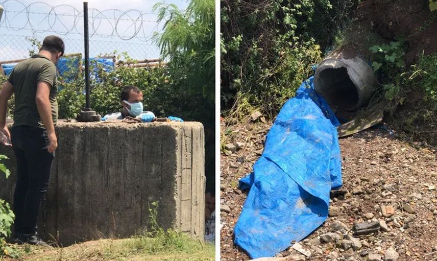 Tarlaya su gelmediğini fark eden adam yer altına indi! Gördükleri karşısında şaştı kaldı