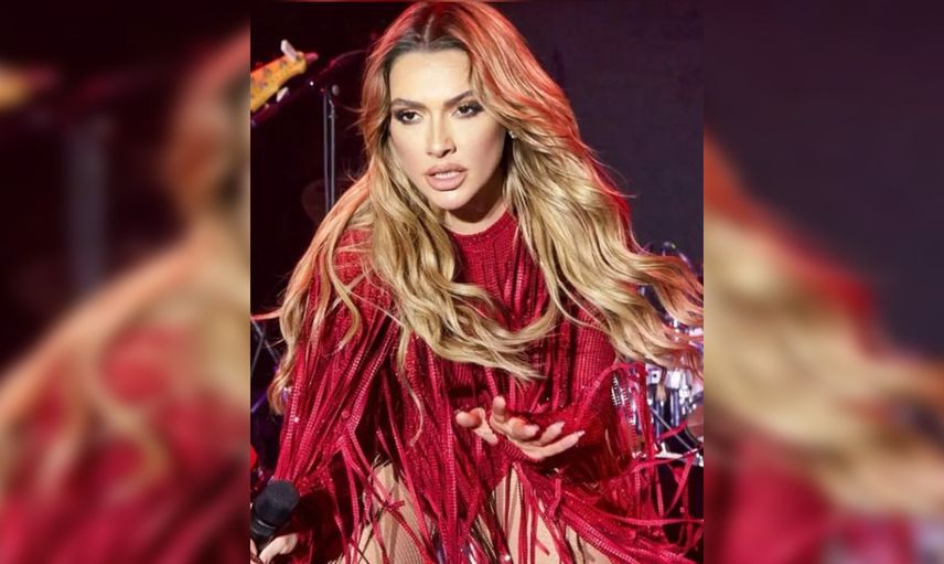 Ünlü şarkıcı Hadise'den evinde verdiği partideki konuklarına özel şov: Temizlik sopasıyla cesur dans!