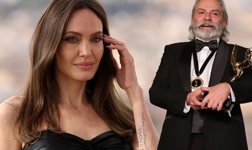 Tek karesiyle heyecan yarattı: Haluk Bilginer ve Angelina Jolie'nin filmi büyük merakla bekleniyor