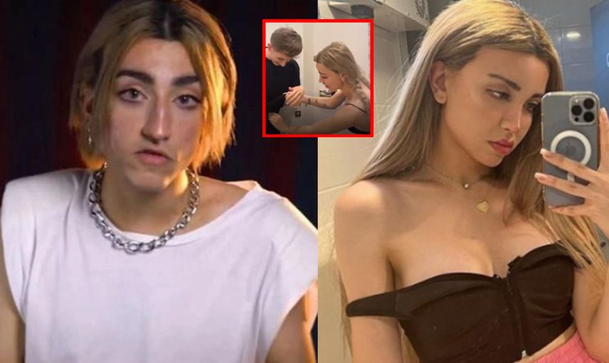 TikTok fenomeni Mika Raun’dan bir skandal daha! Erkek arkadaşıyla banyoda birbirlerini tatmin ettiler işte o görüntüler...
