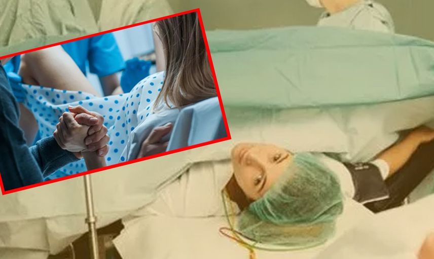 Tıp tarihinde bir ilk! Doğuma giden kadının karnını açtı bebeği görünce geri dikti