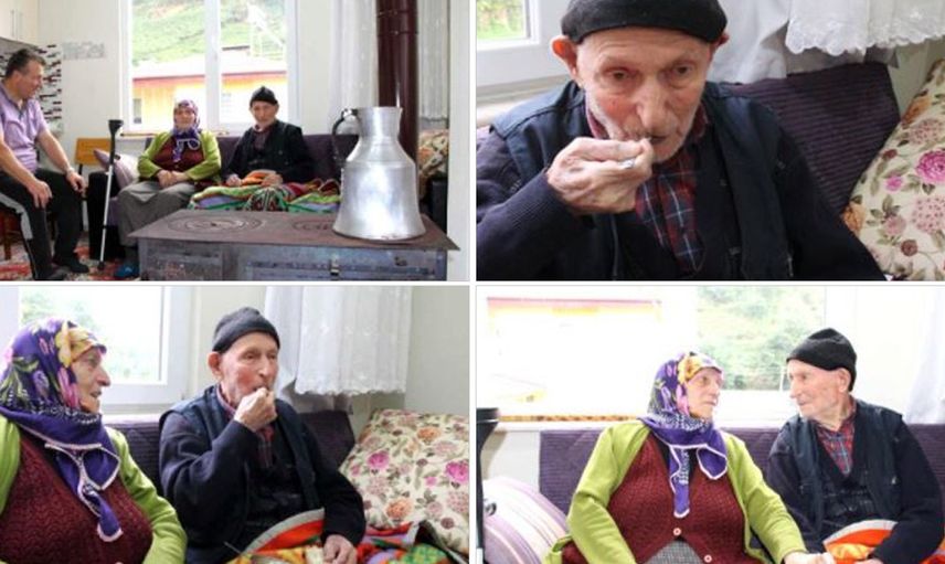 Trabzon'da 110 yaşındaki dursun ali dede uzun yaşamanın sırrını açıkladı