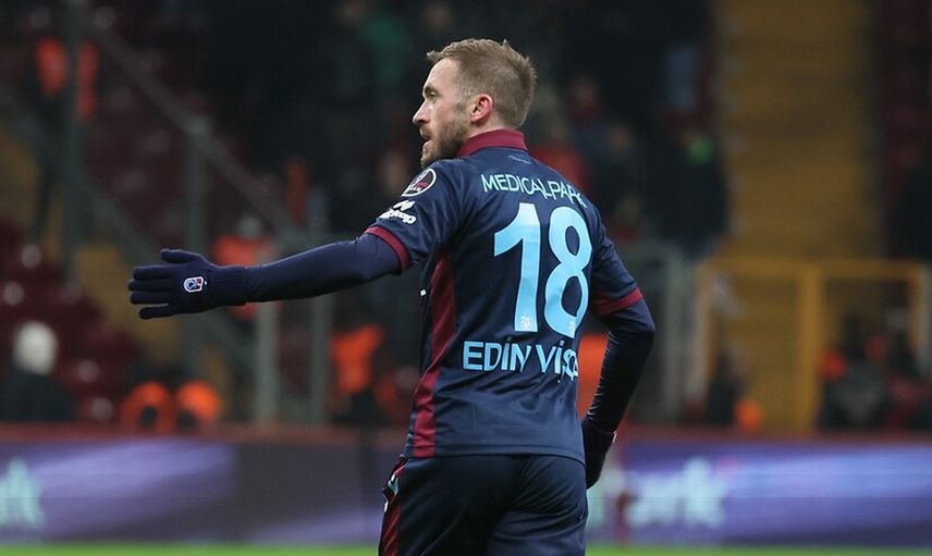 Trabzonspor'da Edin Visca Galatasaray Galibiyeti Sonrası Konuştu!