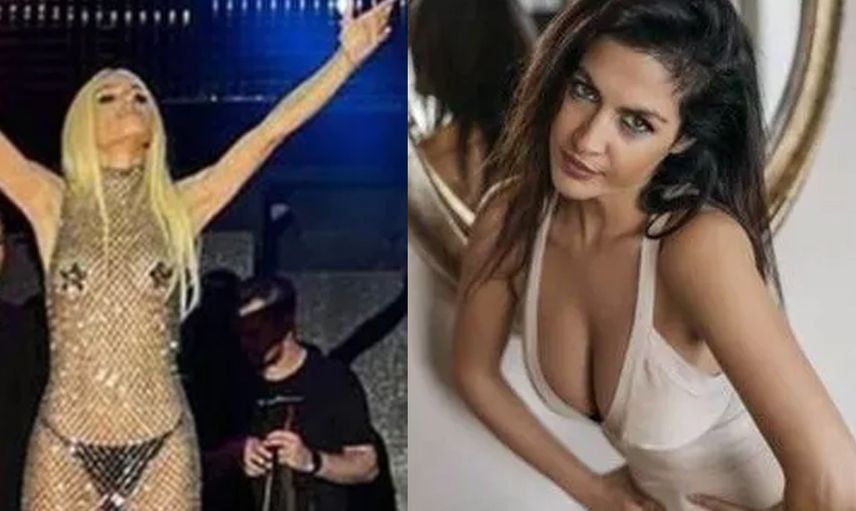 Tuğba Ekinci bu kez Gülşen’in göğüslerini hedef aldı! Sahne kıyafetiyle olay yaratan Gülşen’in o görüntüleri alay konusu oldu