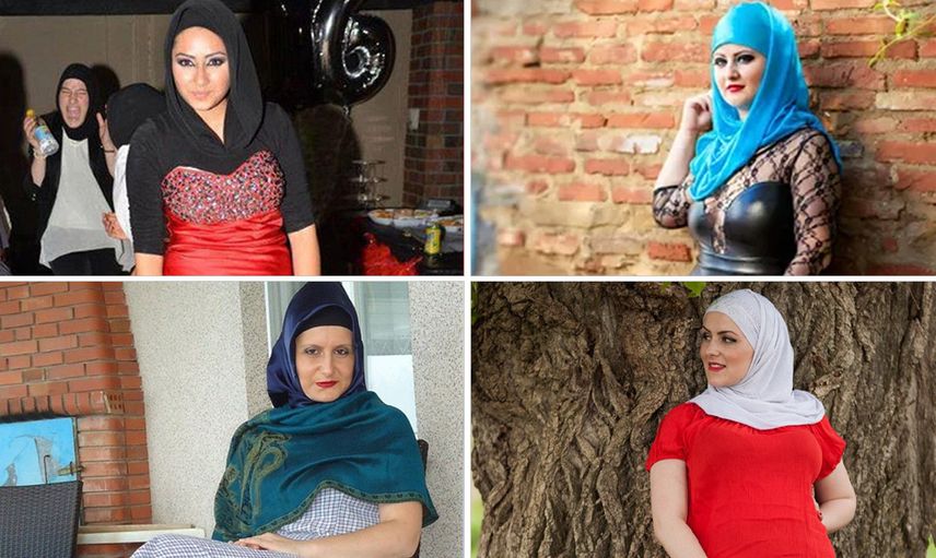Tuhaf tarzlarıyla sosyal medyada öne çıkmış kadınlar
