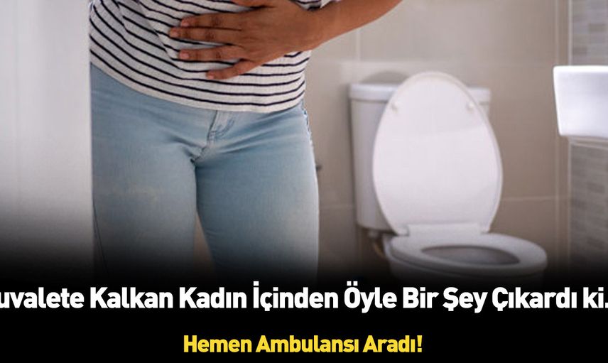 Tuvalet ihtiyacını gidermek için kalkan kadın tek başına ikiz bebeklerini doğurdu