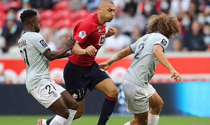 Burak Yılmaz Lille-Reims Mücadelesinde Takımının Asit Yükünü Çekti!