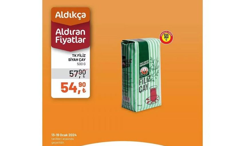 Tarım Kredi Kooperatif Marketleri’nden enflasyona karşı atak: Ocak ayında birçok ürüne indirim yapıldı