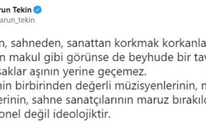 Ünlülerden Normalleşme Kararlarına Tepki