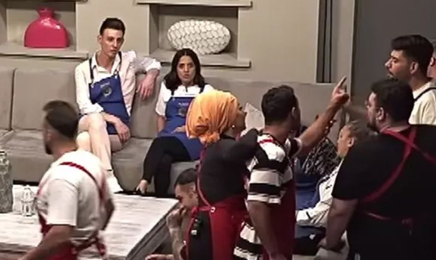 MasterChef'te gergin anlar! 'Özel hayatımı buraya taşıma' diyen Sergen rakiplerinin üzerine yürüdü