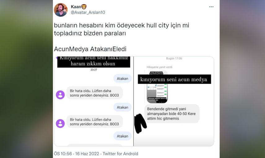 SMS oyları gönderilmedi mi?