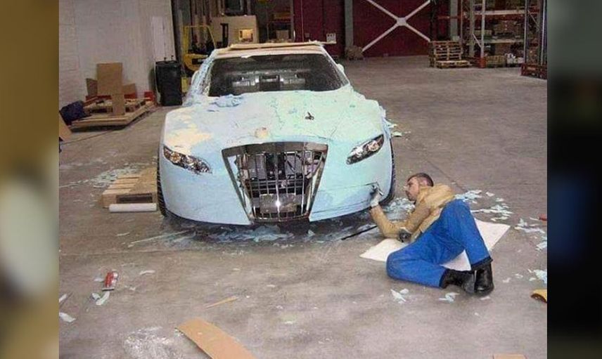 Arabayı tepeden tırnağa değiştirdi, son halini görenler inanamadı!