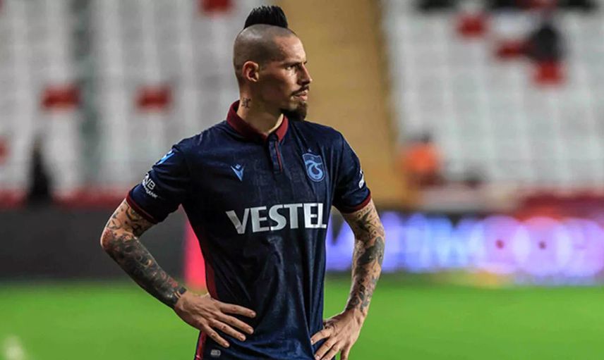 Trabzonsporlu Marek Hamsik şampiyonluk kutlamalarında taraftarlarına sürpriz yapacağını açıkladı