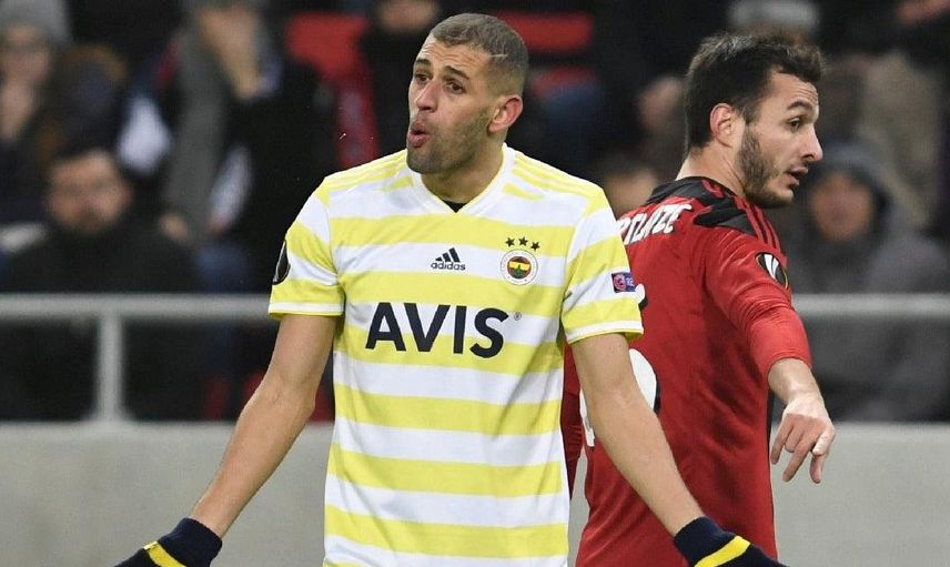 Fenerbahçe'nin Eski Futbolcusu Islam Slimani Lyon-Sparta Prag Maçında Yıldızlaştı!