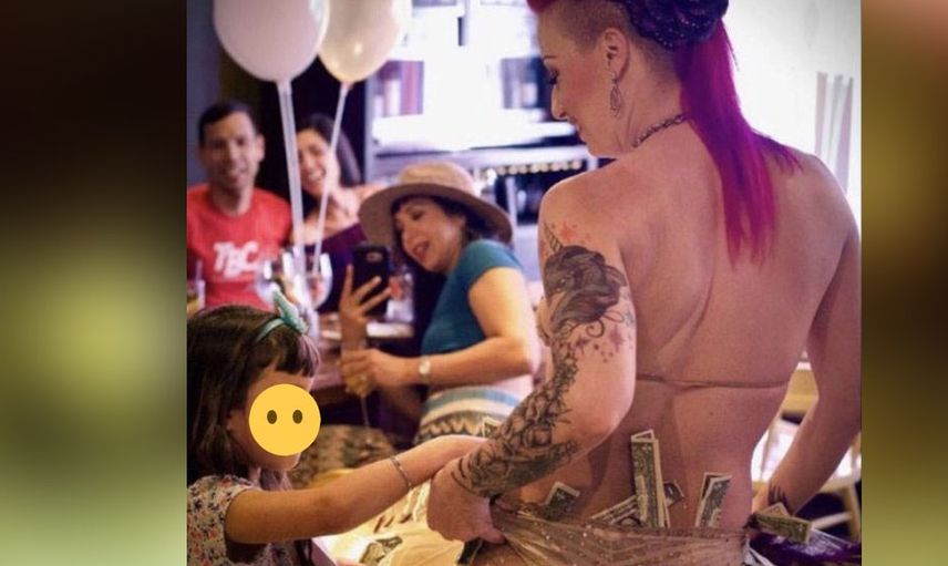 Dünyayı kapatıp gidelim artık... Gay barında küçük çocuklar için düzenlenen ZENNE partisinden rezil görüntüler geldi