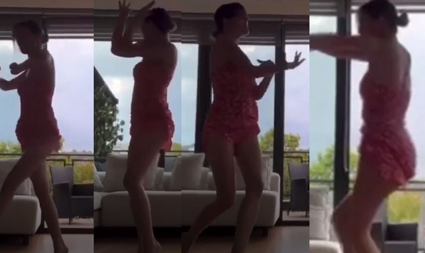Melis Sezen'den kalça şov!