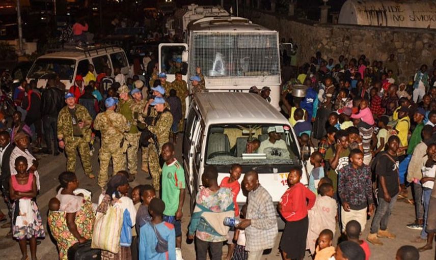 Afrika'nın En Aktif Yanardağı Nyiragongo Patladı: Goma Nüfusu Sokaklara Döküldü