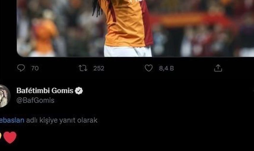 Galatasaray'ın Transfer Gündeminde Olan Bafetimbi Gomis'den Dikkat Çeken Hareket!