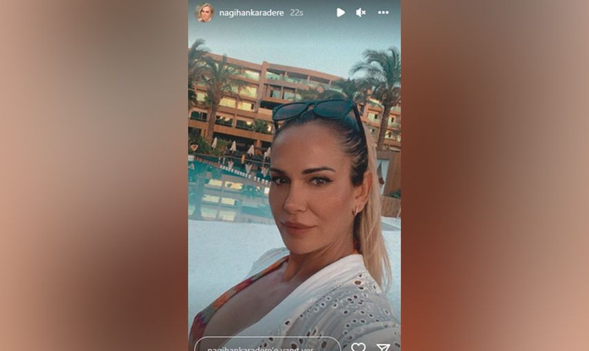 Nagihan'dan karşılık gecikmedi