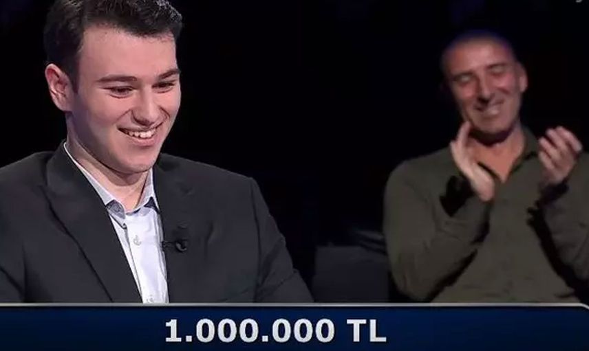 Kim Milyoner Olmak İster yarışmasında heyecanlı anlar: 5 milyonluk soru açıldı, Kenan İmirzalıoğlu kendini tutamayıp…