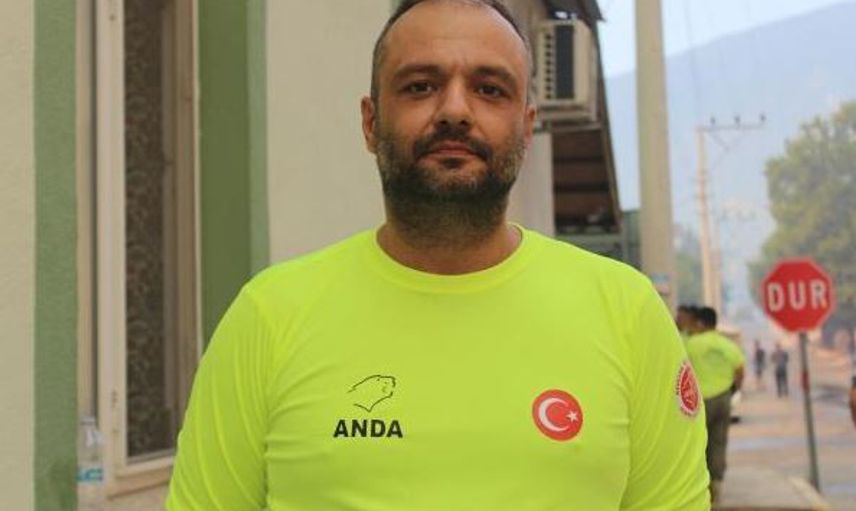 Gurbetçi İtfaiyeci Bavulunu Alıp Orman Yangınları İçin Geldi
