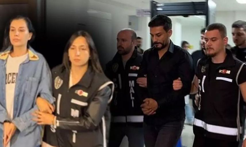 Polatları ele veren meğer komşu kavgasıymış: Dilan tekmeler savurdu, Engin'e kimse hakim olamadı! İşte o görüntüler!