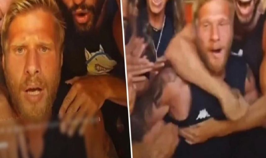 Survivor Yunus Emre canlı yayında baba olacağını öğrendi: Şükürler olsun Allahım!