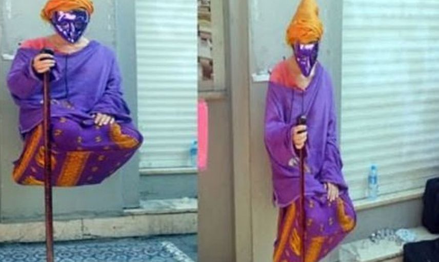 Havada duran adamın sırrı çözüldü