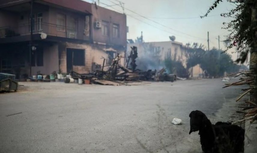 Antalya - Manavgat'ta Çıkan Yangından İç Burkan Görüntüler