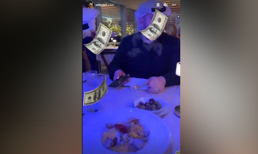 Dubaili adamla görüldü