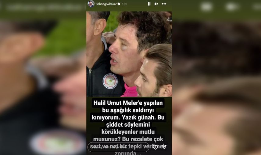 Halil Umut Meler'e yapılan çirkin saldırıya ünlü isimlerden tepki yağdı: Yazıklar olsun hepinize!