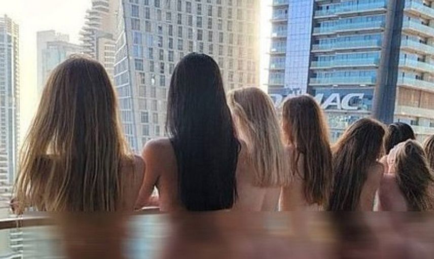 Dubai'de Çıplak Fotoğraf Çekimi Krizi!
