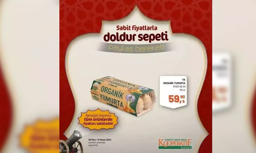 TK Organik Yumurta-59,90 TL