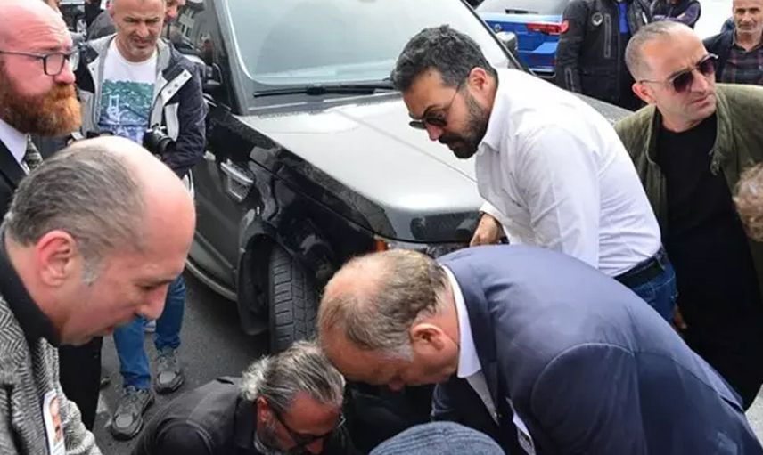 Erkan Petekkaya'nın acı günü: Cenazede talihsiz kaza!