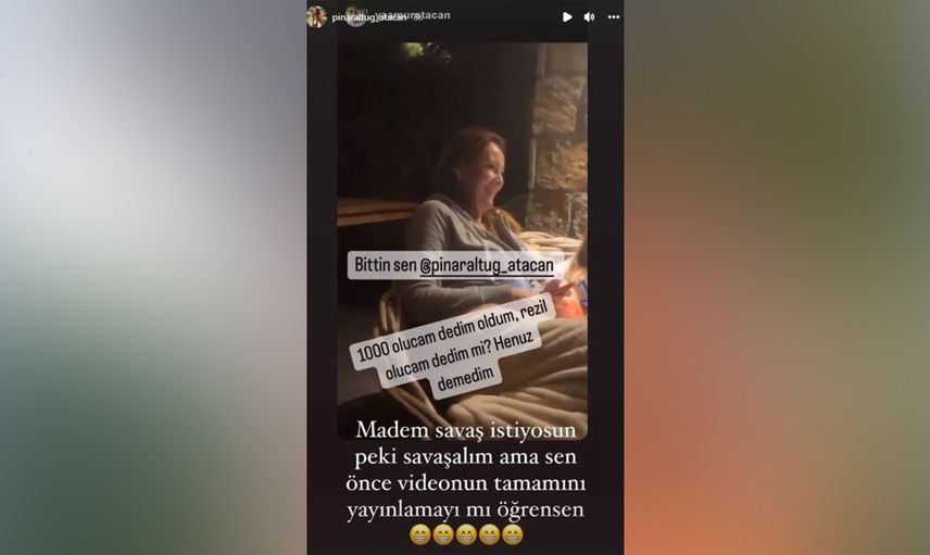 Ev halini ifşa etti