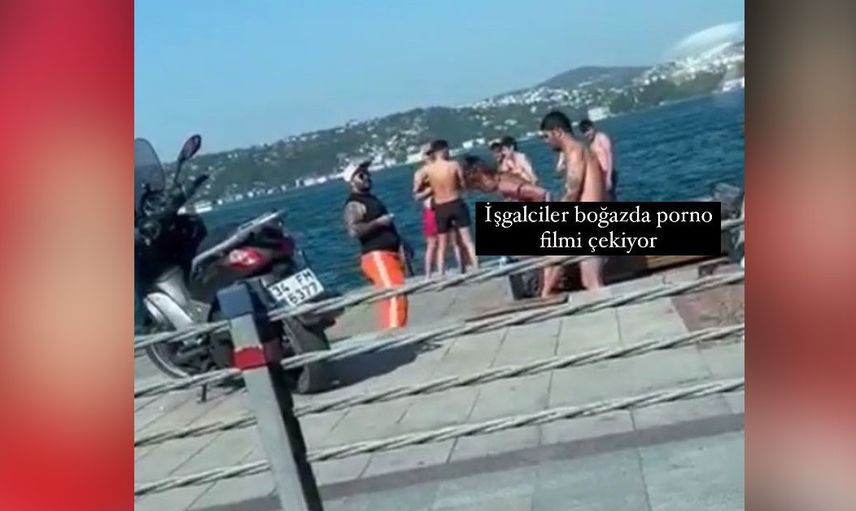 İstanbul Bebek sahilinde Public Sex rezaleti! 'Bu ülke daha ne rezillikler görecek!'