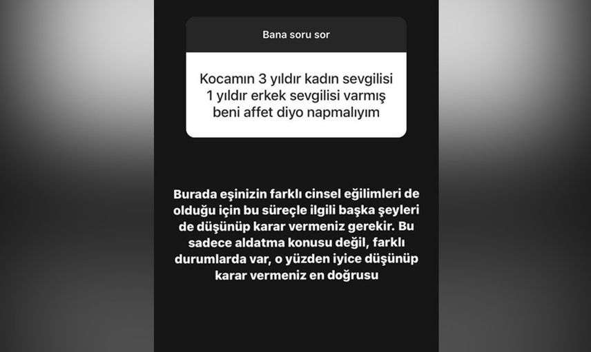 Hem erkek hem kadın sevgilisi