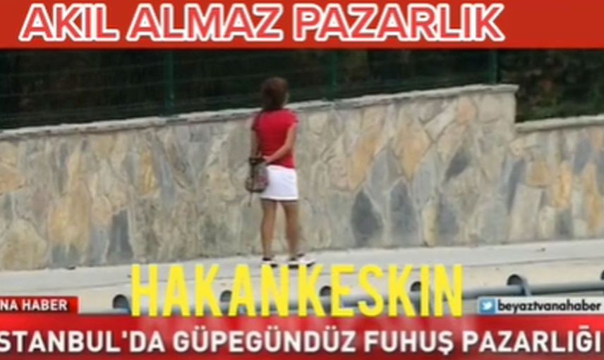 İstanbul'da güpegündüz sokakta fuhuş yaptılar! O anlar anbean kameralara yansıdı