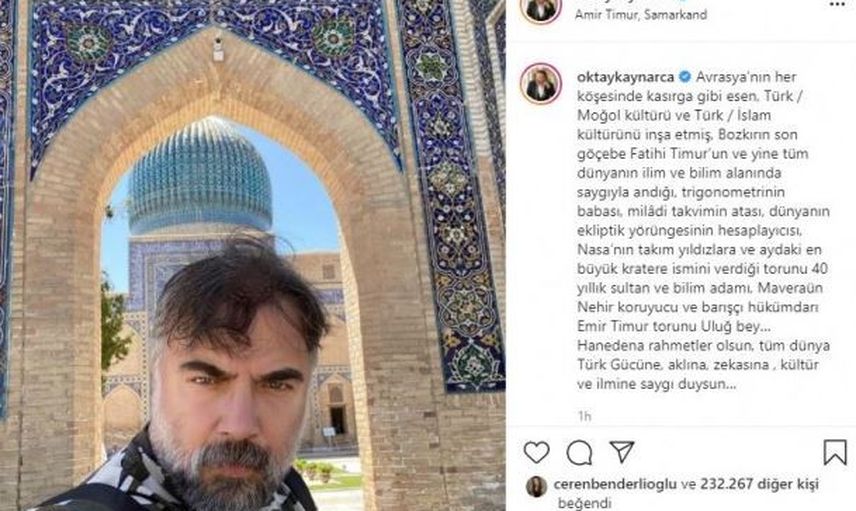 Eşkıya Dünyaya Hükümdar Olmaz Oyuncusu Oktay Kaynarca'dan Semerkant Çağrısı