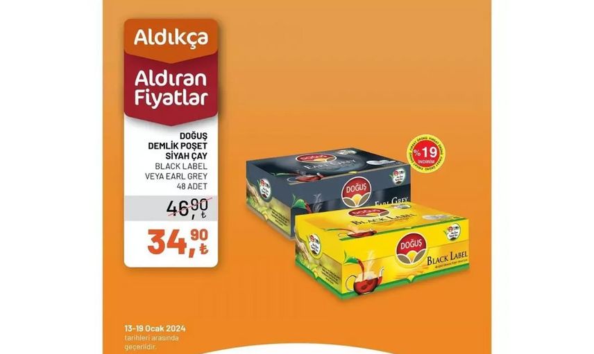 Tarım Kredi Kooperatif Marketleri’nden enflasyona karşı atak: Ocak ayında birçok ürüne indirim yapıldı