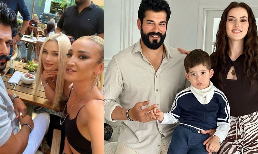 Kocası Burak Özçivit'in kadınlarla buluşmasından sonra Fahriye Evcen yaşadığı olay yüzünden mekanı terk etti