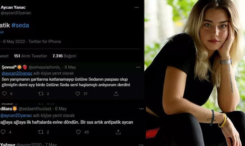 Daha fazla dayanamıyorum deyip ayrılmıştı Survivor Aycan adadan gider gitmez öyle şeyler yaptı ki