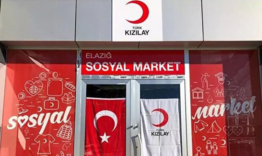 Kızılay deprem bölgesinde sosyal market uygulamasını başlattı: İhtiyacı olan herkes ücretsiz alabilecek