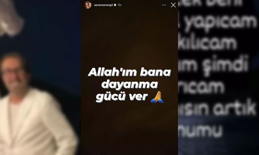 Seren Serengil’in acı günü: Aldığı ölüm haberi ile dünyası başına yıkıldı ‘niye öksüz bıraktın beni’