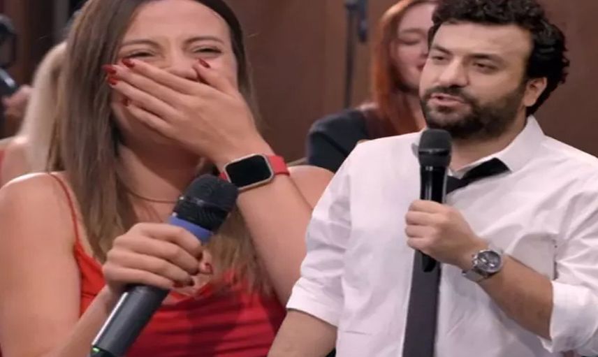 Sevgilisini başka bir kadınla çıplak bastı! Hasan Can Kaya öyle bir soru sordu ki kadın gülme krizine girdi!