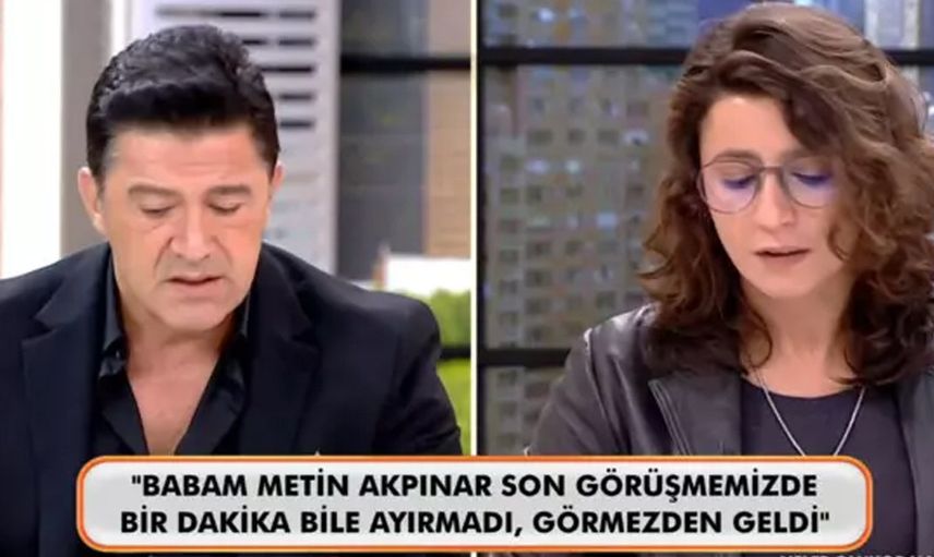 Metin Akpınar'ın kızı Hakan Ural'ın sunduğu Neler Oluyor Hayatta'ya katıldı! Kızından babasına zehir zemberek sözler
