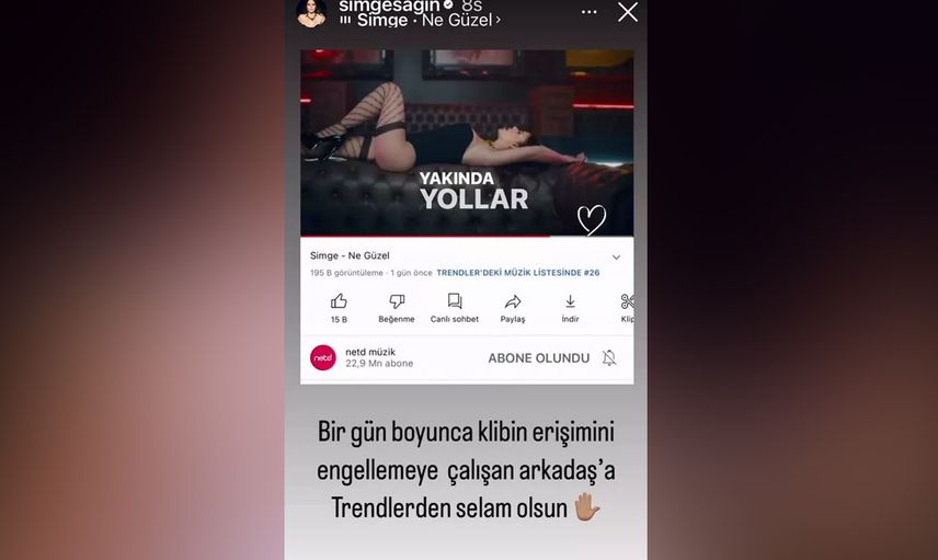 Sosyal medyadan gönderme yaptı