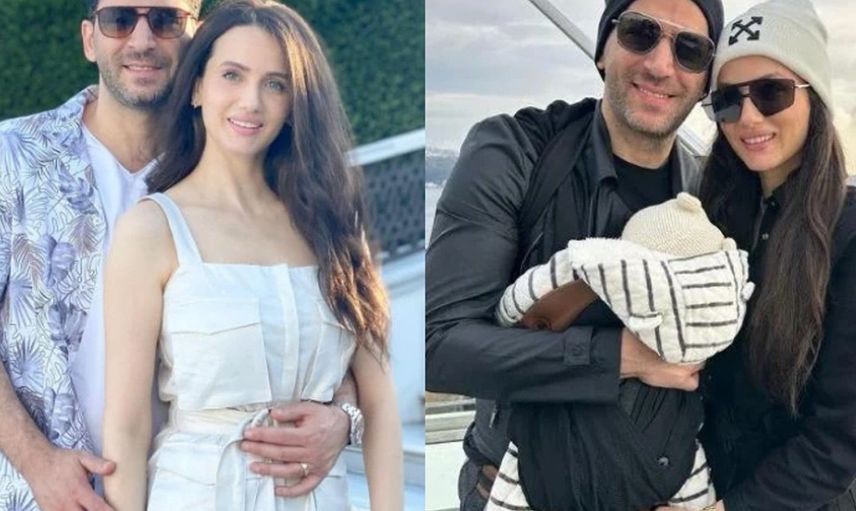 Yanlışlıkla paylaştı: Ünlü oyuncu Murat Yıldırım'ın kızının yüzü ilk kez görüldü!