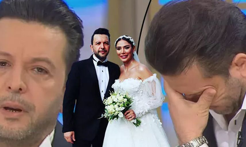 Yeni evlenmişlerdi! Nihat Doğan canlı yayında gözyaşlarına boğuldu! Yayını terk etti